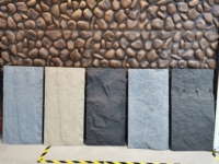 Panneau de pierre artificielle NEU 2026, grande dalle moderne en PU, écologique, 3D, décoration murale intérieure, haute qualité, hôtel, ISO