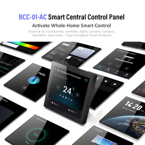 Beca BCC-2501-AC-A&E Termostat VRF Pintar 4 Inci dengan Zigbee Gateway Terintegrasi & Panel Kontrol Sentral dengan Bentuk Persegi - Product Image 4