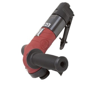 Amoladora Angular Neumática Shinano con Rueda de 3.2 mm, Escape Lateral, Ángulo Recto, Compatible con Abrasivos Recubiertos - Product Image 2