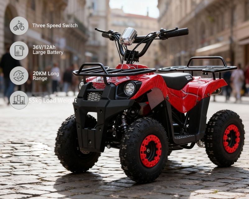 Electric ATV All Terrain Vehicle Four