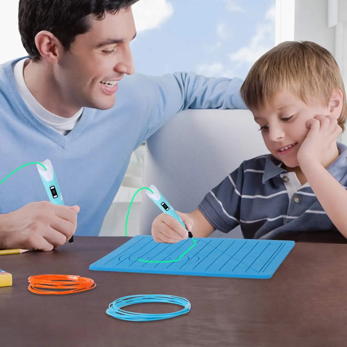 Игрушки для раннего развития детей Детские 3D принтер рисунок пером Pla нити 3D ручка