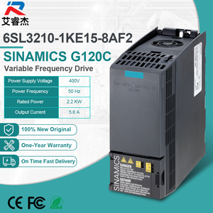 Variador de Frecuencia SINAMICS G120C 6SL3210-1KE15-8AF2 Original, Nuevo, 2.2kW, 3AC, 380-480V, PROFINET, EtherNet/IP, VFD - Product Image 1