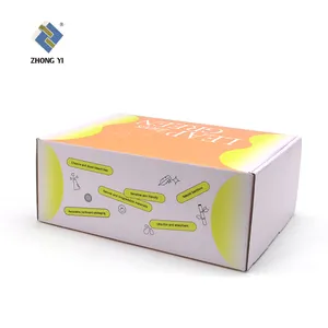 Boîte de courrier en Carton avec Logo personnalisé, impression de motifs, emballage ondulé coloré, boîtes à chaussures pour baskets