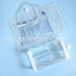 Botella de Drenaje Médica Huayue de 1600 ml, Cámara Única Cerrada, Dispositivo de Succión al Vacío Transparente de Un Solo Uso - Product Image 2