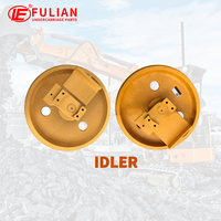 Pièces de train de roulement de bulldozer 11B 16B 21B 33B 41B : galet de guidage, assemblage de maillon de chenille, galet inférieur, pignon, galet supérieur pour Fiat Allis