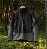 Veste bomber de montagne, vêtements d'hiver sportifs, coupe-vent, imperméable, réversible, vêtements de randonnée pour hommes, vêtements d'extérieur, manteau chaud et épais