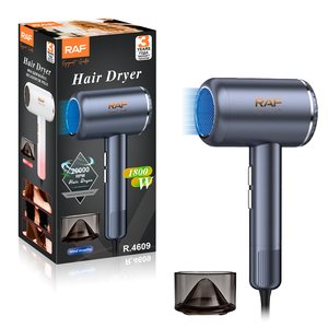 Secador de Pelo RAF R.4609 de Diseño Elegante, Flujo de Aire Avanzado, Múltiples Ajustes de Calor, Herramienta de Peinado Versátil, Antiencrespamiento, para el Hogar y Salón - Product Image 1