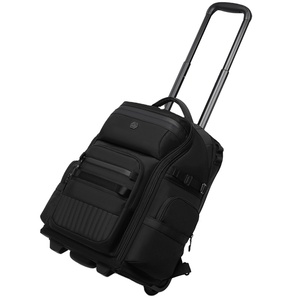 Sac à roulettes multifonctionnel imperméable tendance, sac à dos d'affaires, valise à roulettes, bagage de qualité, en tissu Oxford, unisexe - Product Image 1