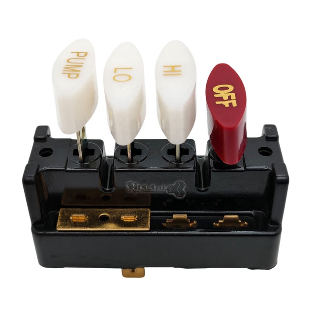 ASP4125-78 4-Position Fan Speed Control Switch 17A 120-240VAC for Cooler & Evaporative Fan