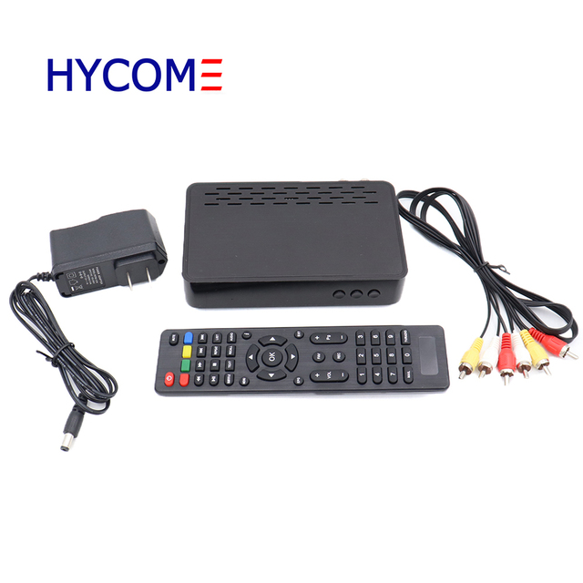 HYCOME 10PCS DVB-C Set Top Box DVB-T2 Digital TV Converter Box H.264/H.265 Receiver Digital TV Box