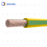 BVR Erdungskabel 10mm 16mm 25mm 35mm 50mm 70mm² Einadriges Kupfer PVC-Isoliertes Elektrokabel Flexibles Erdungskabel