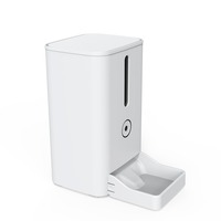 USMILEPET Distributeur automatique de nourriture pour animaux de compagnie 5L, enregistrement vocal intelligent, minuterie automatique, distributeur de nourriture pour chats et chiens