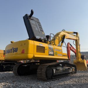 Excavatrice sur chenilles hydraulique lourde Komatsu PC360 d'occasion de haute qualité, 36 tonnes, PC360-7, PC360-8, équipement de grande machinerie d'occasion - Product Image 1