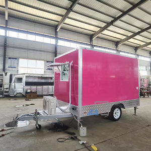 מותאם אישית 3 מ '/10ft מזון קטן טריילר משאית פיברגלס נייד כלב חם עגלת גלידה למכירה - Product Image 4