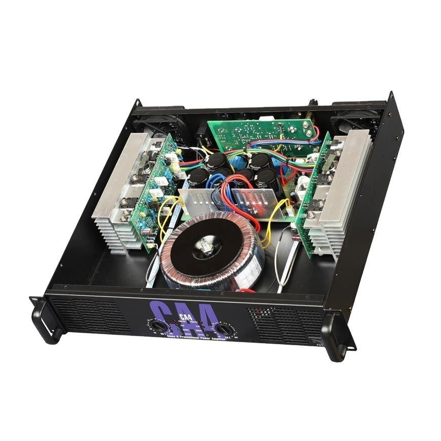 CA4パワーアンプ - 2チャンネル、350W*2、90dB以上S/N比、1年保証