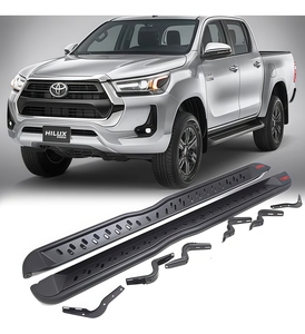 Estribos Laterales Personalizables para Camionetas, Compatibles con Navara/Triton/Fortuner/Hilux Revo/Ranger - Product Image 1
