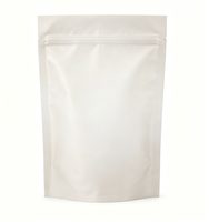 Sachets Doypack à fermeture éclair imprimés en gravure noir mat, personnalisés en feuille d'aluminium, résistants à l'humidité, emballage PE pour aliments pour animaux de compagnie (minimum)