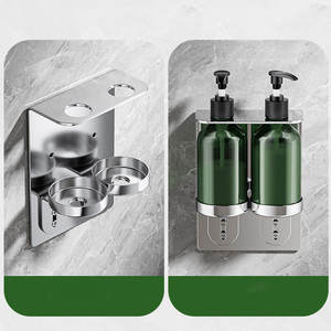 <span class=keywords><strong>Dispenser</strong></span> di <span class=keywords><strong>Sapone</strong></span> in Acciaio Inox 304 <span class=keywords><strong>per</strong></span> Bagno d'Albergo, Porta Bottiglia <span class=keywords><strong>per</strong></span> Gel <span class=keywords><strong>Doccia</strong></span> e Igienizzante Mani - Product Image 5