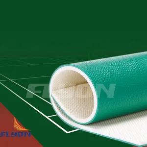 Kualitas Tinggi 2023 Diskon Besar-besaran Dalam Ruangan Ketebalan 4.5Mm-10Mm Antiselip Tahan Aus PVC Vinil Lantai Ubin Lantai Badminton Lapangan Tikar