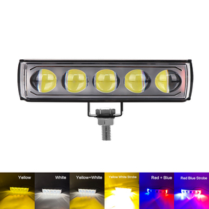 Xe Máy Hệ Thống Chiếu Sáng <span class=keywords><strong>Ex05</strong></span> Ba Hai Mặt 5 Bead LED Laser Ống Kính Máy Chiếu Nhiều Chế Độ Màu Đỏ Màu Xanh Nhấp Nháy Màu Sắc Phổ Ánh Sáng - Product Image 5