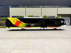 Vendita calda 14m diesel/electric luxury international automatic rhd airport shuttle bus