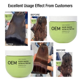 Mascarilla Capilar Nutritiva Personalizada al por Mayor 350G Producción a Granel Tratamiento Intensivo Restaura la Humedad y el Brillo Para Todo Tipo de Cabello - Product Image 5