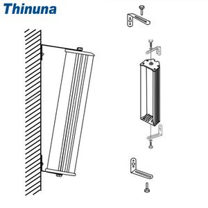 Système audio PA Thinuna SK-660, haut-parleur extérieur résistant aux intempéries, colonne sonore haute puissance imperméable pour parc, école, gare - Product Image 6