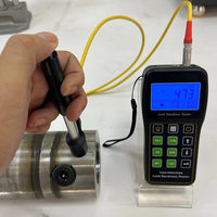 Testeur de dureté MituoLinke LH100 Leeb pour l'acier et l'aluminium, duromètre métallique portable avec écran LCD segmenté