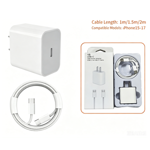 <span class=keywords><strong>Cargador</strong></span> de Teléfono PD de 35W, Adaptador de Corriente USB C de Carga Rápida Tipo C para Teléfono 17 Pro 16 15 con Caja, Venta Caliente - Product Image 3