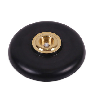 แผ่นยางกันลื่นทรงกลมสีดำสำหรับป้องกันฐานเชลโล - Product Image 2