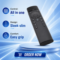 Télécommande BLE 2.4G noire à 18 boutons, prix de gros, avec piles AAA, portée de 10 m, pour Smart TV, Android Box, projecteur