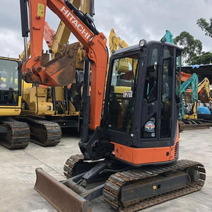 Mini-excavatrice sur chenilles Hitachi ZX30 d'occasion d'origine japonaise de 3 tonnes avec PLC et pompe hydraulique, inspection vidéo fournie - Product Image 3