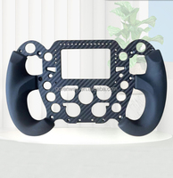 Volante de Carreras de Fibra de Carbono Hecho a Medida OEM para Simulación de Carreras, Controlador de Juegos de Carreras, Volante de Juego de Carreras de Fibra de Carbono