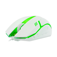 Mouse Gaming USB Berkabel DPI Tinggi, Ergonomis untuk Tangan Kanan, Universal untuk Laptop dan Desktop, Model Terlaris