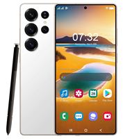 Smartphone S25 Ultra 5G de Gama Alta con Android 14, Pantalla de 7.3 Pulgadas, Almacenamiento Masivo de 22GB+2TB, Doble SIM, Procesador MTK, Ideal para Juegos