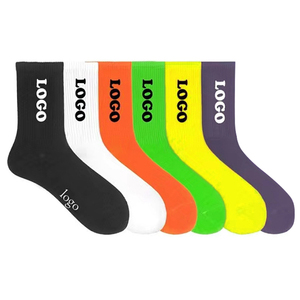 Conception gratuite Chaussettes de sport avec logo de conception de <span class=keywords><strong>jarretière</strong></span> de sport de basket-ball sur mesure - Product Image 1