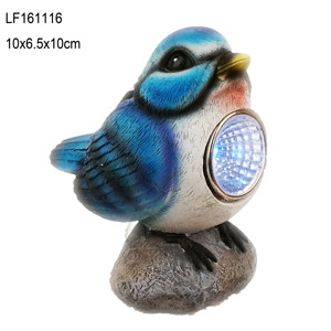 Zoom animal statue motion sensor canto bird fancy decorations, vendita calda regali resina bird animal model - Product Image 6