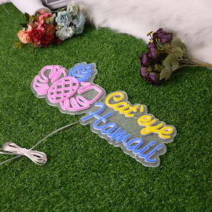 Oda özel <span class=keywords><strong>Led</strong></span> ışık dekorasyon için akrilik ücretsiz tasarım Logo açık doğum günü düğün parti Neon burcu - Product Image 1