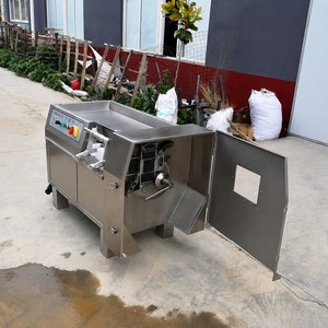 Machine à <span class=keywords><strong>découper</strong></span> la viande congelée commerciale pour <span class=keywords><strong>poulet</strong></span> <span class=keywords><strong>cru</strong></span>, bœuf et mouton <span class=keywords><strong>en</strong></span> dés - Product Image 4