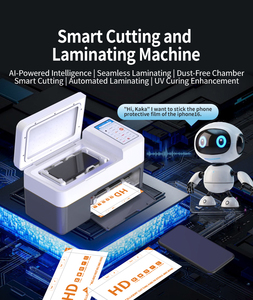 Tất cả trong một tự động điện thoại di động Laminator bảo vệ màn hình máy cắt với UV chữa cho Hydrogel bảo vệ màn hình - Product Image 2