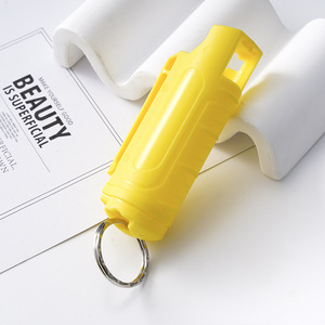 20ML <b>Keychain</b> Self Defence Protective for Safety Mace Kid Far Away Dog Penyembur Lada Plastic <b>Keychain</b> Fine Mist Pattern 1 Meter - Product Image 3