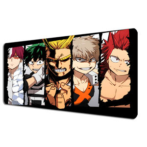 แผ่นรองเมาส์เกมมิ่งลายฮีโร่ผมเขียว พลัส อัลตร้า สไตล์ สำหรับแฟนๆอนิเมะ ขนาด 90x40 80x30 XXL - Product Image 4