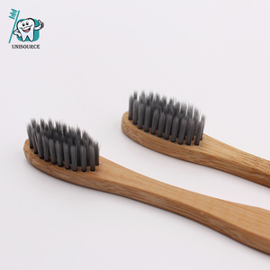 Cepillo de Dientes con Mango de Bambú, Cerdas de Nailon Suaves, Cepillo de Dientes Manual Biodegradable para Adultos TBB-902 - Product Image 4