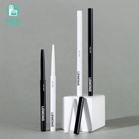Emballage YAN, cylindre fin et long vide, personnalisé noir et blanc, tube en plastique ABS pour eye-liner liquide 0,2 g, mascara