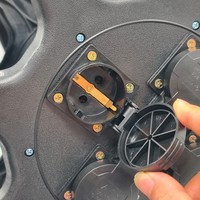 CE Protection contre les fuites 4 voies EU Sockets IP44 Bobine de câble d'extension 100m 50m 40m pour l'industrie et l'extérieur