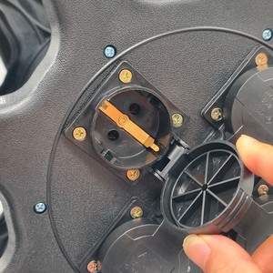 CE Protection contre les fuites 4 voies EU Sockets IP44 Bobine de câble d'extension 100m 50m <span class=keywords><strong>40m</strong></span> pour l'industrie et l'extérieur - Product Image 5