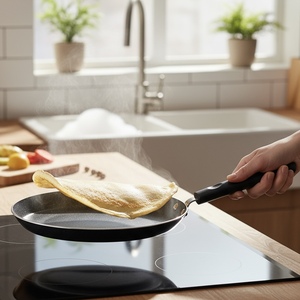 <span class=keywords><strong>Padella</strong></span> da 8 pollici in alluminio per cucina casalinga e <span class=keywords><strong>padella</strong></span> antiaderente - Product Image 2