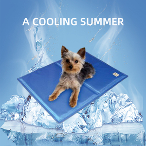 Sommerliche, umweltfreundliche, strapazierfähige Kühlmatte für Haustiere, wasserdicht, waschbar, Hundebett mit Tiermuster, weicher Nylon-PVC-Autositzbezug - Product Image 4