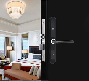 Thông minh RFID khách sạn Hệ thống khóa với Châu Âu Mortise 3585/4585/5058/6085/7085, cửa kính/cửa gỗ/nhôm <span class=keywords><strong>RF</strong></span> Khóa cửa thẻ - Product Image 2