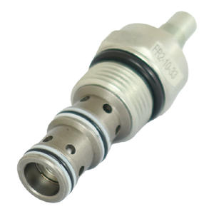 วาล์วตลับเกลียวไฮดรอลิกไฟฟ้าแบบกำหนดเอง FR2-10-33 และ FR2-10-39 สำหรับควบคุมการไหลและชดเชยแรงดันสำหรับสื่อแก๊ส - Product Image 1